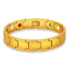 Bestseller transfronterizo: Pulsera magnética para hombre de 13 colores hecha de aleación de zinc, unisex, moderna y versátil, no se decolora, venta al por mayor