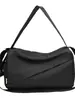 Bolsa de Viagem Curta Feminina Leve Bolsa de Mão Masculina Bolsa Esportiva Fitness com Separação Seca e Úmida Bolsa Transversal de Marca Moderna Masculina