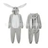 Pijama One-Piece de Desenho Animado Animal para Crianças e Adultos Roupas Fofas de Performance para Halloween Transfronteiriço Nezha Cos Flanela