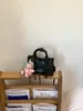 Bolso de mano para mujer estilo coreano, de nicho, alta gama, inspirado en motocicletas, bolso tote pequeño, moderno y versátil, adecuado para ir al trabajo, bolso cruzado