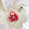 Nueva Bolsa Linda de Princesa Moda Elegante Bolso de Hombro para Niña Bolso de Gelatina de Silicona para Niñas Mini Bolso de Mano para Bebé