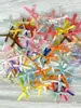 Lazo de Cinta Cinta Macarrón Estilo Ballet Resina Tarjetas Fabricación Empaque Decoración Cáñamo Fluido Uñas Arte Juguete de Apretar Decoración
