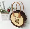 2026 Festival de Mitad de Otoño Bolsa de Fieltro Caja de Regalo para Pasteles de Luna Bolsa de Hombro de Fieltro Bolsa de Regalo Abierta por Arriba para el Festival de Mitad de Otoño