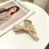 Presilha de Cabelo Abalone Cor Série Tartaruga Acrílico 9cm para Mulheres, Venda Direta do Fabricante, Presilha Tubarão Estampa Leopardo, Acessório de Cabelo Elegante