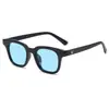 Nuevas Gafas de Sol de Montura Cuadrada Unisex Moda Coreana Tendencia Versátil Gafas Multicolor Directo del Fabricante