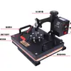 Máquina de transferencia de calor con cabezal oscilante de 29*38 ocho en uno Máquina de transferencia de calor combinada multifunción Máquina de transferencia de calor para hornear camisetas Etiqueta caliente máquina de transferencia de calor