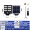 Nueva Luz Solar para Exteriores, Luz con Sensor Solar, Lámpara de Jardín Estilo Europeo, Lámpara de Pared Integrada, Luces para Zonas Rurales Nuevas 6m