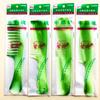 Runjianghu Engrosado Color Jade Plegable Continuamente Marca Xianjiu Peine de Tendón de Res Peine para Peluquería Peine de Plástico para el Cabello Fabricante Mayorista