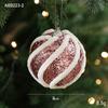 Bolas de Natal Decoração de Árvore de Natal Lantejoulas Bola Bolha Pingente de Bola de Natal Arranjo Decorações de Natal Bola Fofa Enfeites Pendentes