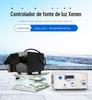 Lâmpada de xenônio fonte de luz fotocatalítica instrumento de reação fotoquímica laboratório simulado luz solar lâmpada de xenônio fonte de luz fabricante