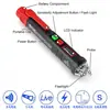 Probador de Voltaje Tipo Pluma Inteligente HT100P Pantalla LCD Varilla de Voltaje sin Contacto
