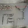 Rascador de guía de máquina herramienta, placa divisoria central, placa divisoria central, barrera de agua de goma de acero inoxidable en forma de V, rascador de máquina herramienta inclinada CNC