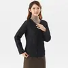 Al por mayor Ropa de casa casual cómoda de algodón tejido de color para mujer, transpirable, cálida, para aire acondicionado, top de manga larga 76105