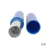 Material de embalaje para lápiz labial con botón redondo, tubo vacío de lápiz labial oblicuo, personalización del fabricante de tubos de lápiz labial