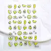 Pegatinas para Uñas Serie de Frutas Estéreo en Relieve 5D Pegatinas Decorativas de Cachorro Blanco de Dibujos Animados para Teléfono y Tableta Pegatinas para Uñas