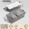 Caja de Almacenamiento Debajo de la Cama con Ruedas para Dormitorio, Caja de Almacenamiento de Plástico para Dormitorio Escolar, Caja Debajo de la Cama para Colchas
