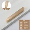 Estilo Americano Moderno Sencillo Personalidad Gabinete Puerta de Armario Mango Largo Sólido para Gabinete Ferretería para Muebles Mango Redondo con Cabeza en T