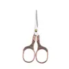 Tijeras de Hilo de Acero Inoxidable, Pequeñas Tijeras Portátiles Vintage de Flor de Ciruelo, Tijeras Multifuncionales para Bordado Hecho a Mano, Tijeras para Punto de Cruz, Tijeras para Té