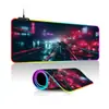 Regalo Creativo para Novio Alfombrilla de Ratón E-Sports Luminosa Colorida RGB con Luz Fresca Alfombrilla de Mesa para Juegos E-Sports