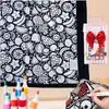 Manta de Colorir DIY Nova com Marcadores Manta de Colorir DIY com Marcadores