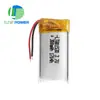 Suministro de batería de litio 801530 300mAh 3.7V auriculares Bluetooth deportivos batería de iones de litio polimérica
