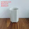 Maceta Pequeña, Planta Suculenta Verde, Ciprés de Bambú, Cerámica Esmaltada Agrietada por Hielo Hecha en Horno Maceta para Mesa Interior y Exterior con Agujeros Adornos de Cerámica