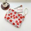 Bolsa de Cosméticos de Cereza Portátil Larga para Teléfono Móvil Cartera Estuche para Lápices de Estudiante Bolsa para Pinturas Bolsa Interior Bolsa de Maquillaje