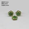 Cuentas de cerámica de formas especiales de Jingdezhen, cuentas sueltas, accesorios de joyería para bricolaje, material de cuentas tejido a mano, producto pequeño