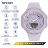 Sanda Cross-Border Novo Produto Relógio À Prova D'água Simples Esportivo Luminoso Relógio de Estudante Despertador Eletrônico Multifuncional Masculino e Feminino