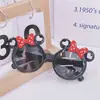 Novos óculos de sol infantis óculos de sol para bebê laço óculos de Pequena Princesa proteção solar óculos com proteção UV orelhas grandes