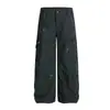 Pantalones de Pierna Ancha Machete Marca de Moda Jiayiku para Hombre 2025 Sensación de Alta Gama Reffy Atractivo Retro Americano Peso Pesado Lavado