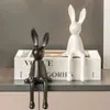 Bandeja de Urso Violento Galvanizada Porta-Objetos Ornamentos Luxo Leve Sala de Estar Entrada Armário de Sapatos Decoração de Casa Presente de Inauguração