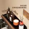 Soporte para Cepillo de Dientes de Nogal Dropshipping Sin Taladro Baño Secador de Pelo Pasta de Dientes Enjuague Bucal Portavasos