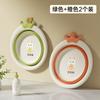 Jq Jingqi Lavabo Plegable para Bebés y Niños, Lavabo Pequeño Especial para Recién Nacidos, Juego de Tres Piezas