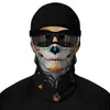 Máscara de Montar para Motocicleta al Aire Libre Cubierta Facial 3D Sudadera Deportiva Sombrero a Prueba de Polvo y Frío Forro de Casco Resistente al Viento
