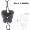 Corrente de Chuva Púrpura Estilo Japonês Liga de Alumínio Corrente de Chuva Corrente de Calha para Jardim Exterior Corrente Guia de Água Decoração de Templo Villa