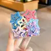 Pinzas para el cabello de estrella de verano para niños, pasadores versátiles de dopamina que no dañan el cabello, lindas pinzas para el cabello de bebé, accesorios para el cabello, tocados