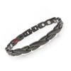 Pulsera de oro para hombre con patrón de serpiente creativo de personalidad europea y americana al por mayor, pulsera de energía magnética de acero inoxidable