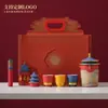 Regalos Culturales y Creativos de Negocios de la Ciudad Prohibida para Líderes y Ancianos Imanes de Refrigerador de Tendencia Nacional de Pekín Souvenirs Regalos con Logo