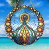 El Fabricante Vende Nuevos Productos Transfronterizos Temu, una Serie de Discos Acrílicos Decorativos Coloridos Estilo Bohemio para Uso en Interiores y Exteriores