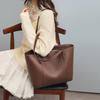 Bolso Tote para Mujer 2026 Nuevo Estilo Bolso de Mujer Otoño e Invierno Cuero Genuino Bolso de Axila Gran Capacidad Bolso de Hombro para Viajero