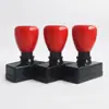 Sellos Atómicos Personalizados Rojos y Negros Ha (Incluye Almohadilla Fotosensible) Fabricante de Materiales para Sellos Elásticos