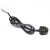 Cable de Alimentación con Enchufe Británico Estándar Ensamblado Enchufe Británico de Tres Pines Desmontable Cable de Alimentación con Cola Desnuda Estándar Británico