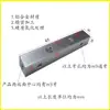 Conector de Fila de Aluminio de Cuatro Agujeros M4/M3 Pieza de Conexión de Puente de Junta Móvil Adaptador de Tira de Aluminio Rectangular Bloque de Fijación de Enlace Fábrica 1