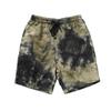 Novedad Primavera y Verano Marca de Moda Personalizados Pantalones Cortos Deportivos de Punto Tie-Dye Sueltos para Hombre Pantalones de Cinco Puntos Casual Versátil