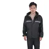 Conjunto de Calça e Jaqueta de Chuva Dividido Adulto Refletivo Proteção para Chuva no Corpo Inteiro Passeio ao Ar Livre Local de Trabalho Proteção