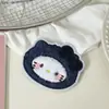 Lindas y Divertidas Calcomanías para Flequillo Kt con Temática de Frutas, Calcomanías Suaves y Adorables de Chicas de Pan de Sushi de Dibujos Animados, Herramienta de Organización