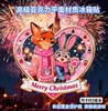 2026 Zootopia Nick Decorativo Acrílico Cp Ímã de Geladeira Plano de Alta Qualidade 2 Designs Judy