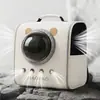 Bolsa de Transporte Portátil para Gatos Bolsa de Viagem para Animais de Estimação Grande Capacidade Mochila Cápsula Espacial Anti-Estresse para Gatos e Cachorros Gaiola para Gatos