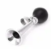 Timbre para Bicicleta de Montaña Negro Airbag Timbre de Cuerno de Hierro 7 Pulgadas 9 Pulgadas Bocina de Aire Galvanizada Accesorios para Bicicleta Caracol